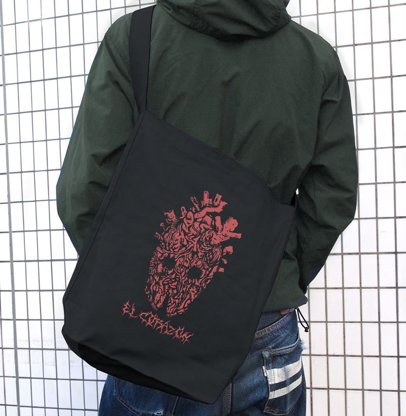 Dorohedoro (Original Version) - Shin Shoulder Tote Bag (Black) image 3