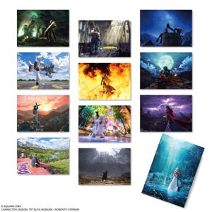 Final Fantasy VII Rebirth Mini Clear Poster (Set of 12 pieces)_