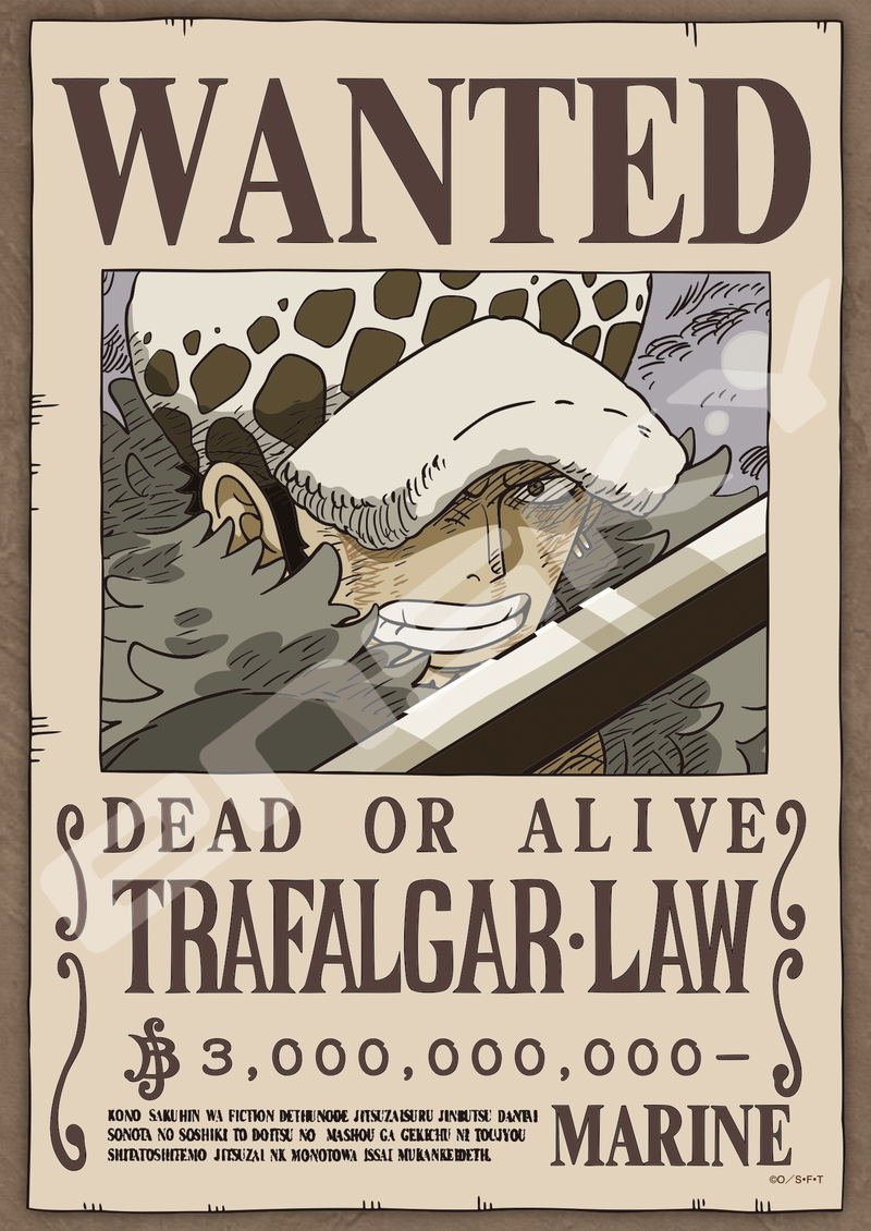 One Piece Jigsaw Puzzle 208 Piece 208-144 Surgeon Of Death Trafalgar Law image 1