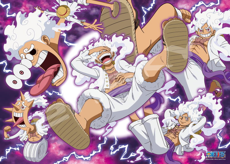 One Piece Jigsaw Puzzle 500 Piece 500-585 Gear 5 image 1