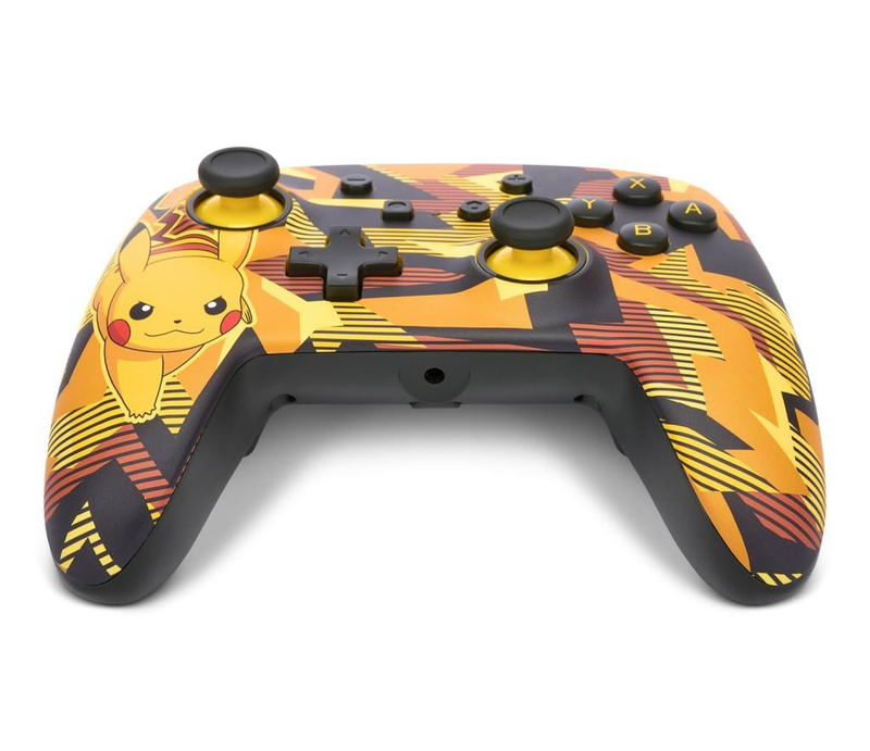 PowerA Enhanced Wired Controller for Nintendo Switch (Camo Storm Pikachu) image 3