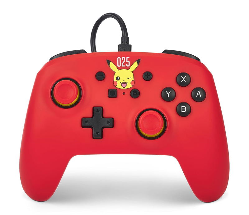 PowerA Wired Controller for Nintendo Switch (Laughing Pikachu) image 1