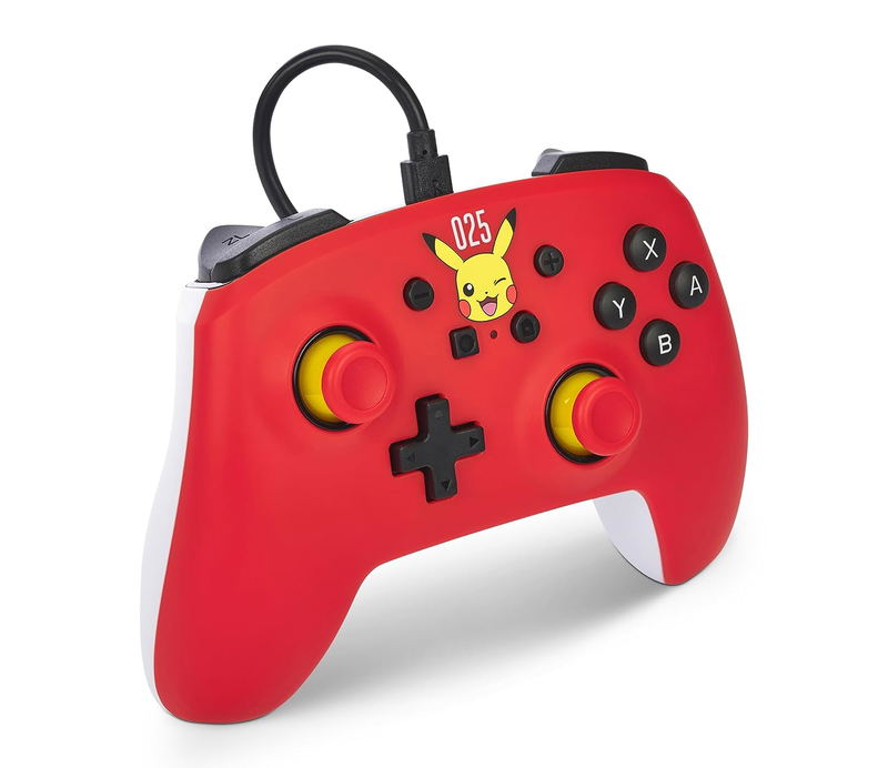 PowerA Wired Controller for Nintendo Switch (Laughing Pikachu) image 2