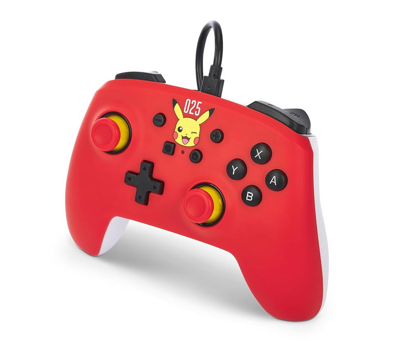 PowerA Wired Controller for Nintendo Switch (Laughing Pikachu) image 3