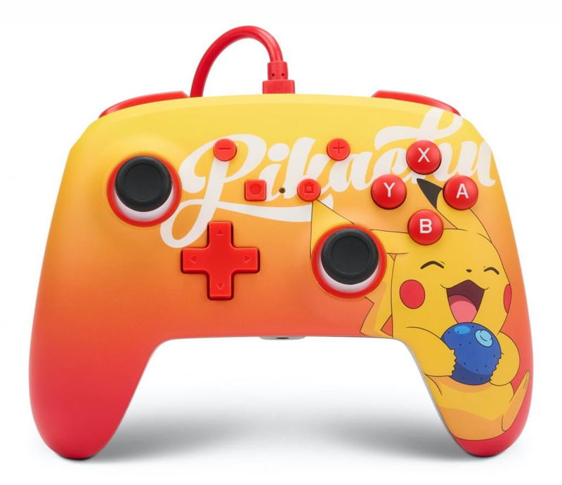 PowerA Wired Controller for Nintendo Switch (Oran Berry Pikachu) image 1