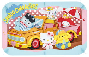 Sanrio Characters Paper Theater PT-L71 Summer Vacation_