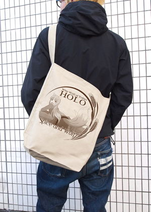 Spice And Wolf: Merchant Meets The Wise Wolf - Holo Shoulder Tote Bag (Natural)_
