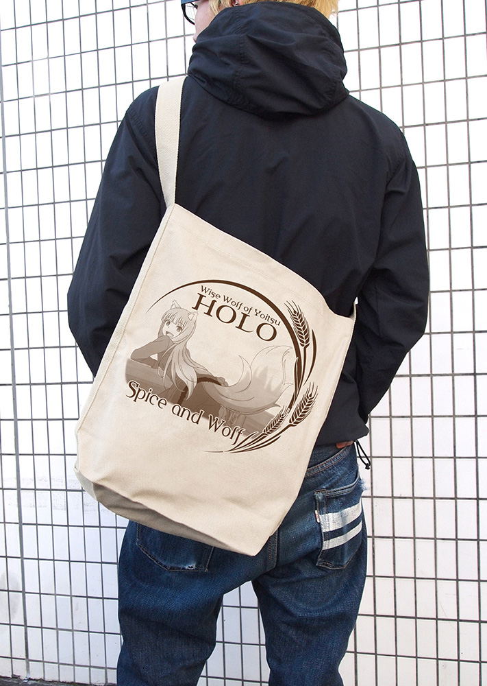 Spice And Wolf: Merchant Meets The Wise Wolf - Holo Shoulder Tote Bag (Natural) image 2