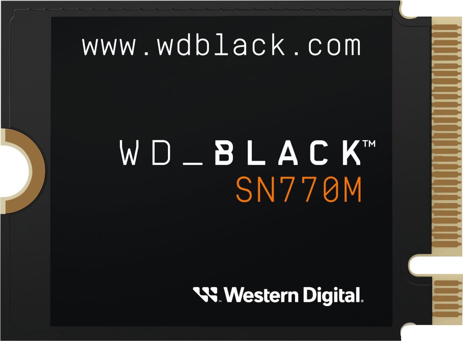 Western Digital WD BLACK SN770M NVMe SSD 2TB, M.2 2230 / M-Key 