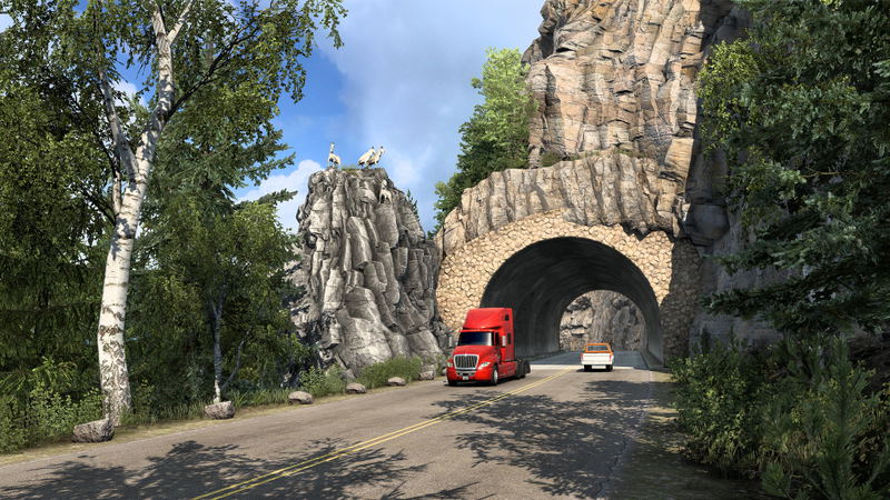 American Truck Simulator: Montana (DLC) <span class="ext" style="background-color: #B0000F; color: #FFFFFF;">DLC</span> <span class="ext" style="background-color: #2a475e; color: #FFFFFF;">STEAM</span> <span class="ext ext_digital">digital</span> image 13