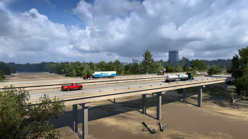 American Truck Simulator: Kansas (DLC) <span class="ext" style="background-color: #B0000F; color: #FFFFFF;">DLC</span> <span class="ext" style="background-color: #2a475e; color: #FFFFFF;">STEAM</span> <span class="ext ext_digital">digital</span> image 22