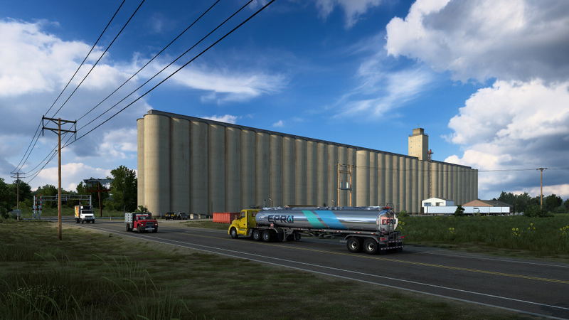 American Truck Simulator: Kansas (DLC) <span class="ext" style="background-color: #B0000F; color: #FFFFFF;">DLC</span> <span class="ext" style="background-color: #2a475e; color: #FFFFFF;">STEAM</span> <span class="ext ext_digital">digital</span> image 4