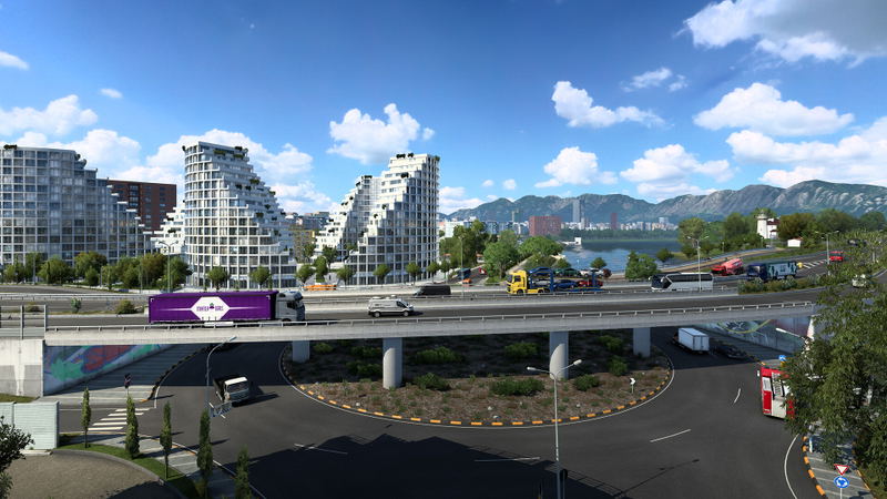 Euro Truck Simulator 2: West Balkans (DLC) <span class="ext" style="background-color: #B0000F; color: #FFFFFF;">DLC</span> <span class="ext" style="background-color: #2a475e; color: #FFFFFF;">STEAM</span> <span class="ext ext_digital">digital</span> image 6