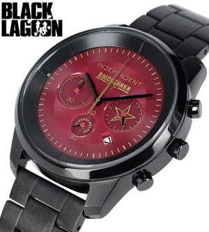 Black Lagoon x Independent Collaboration Watch Balalaika Model_