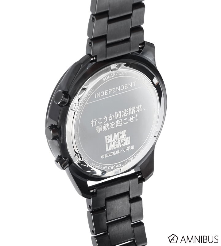 Black Lagoon x Independent Collaboration Watch Balalaika Model image 4