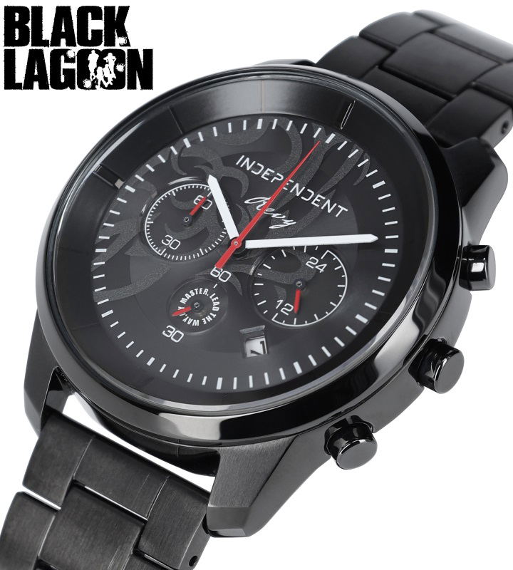 Black Lagoon x Independent Collaboration Watch Levi Model