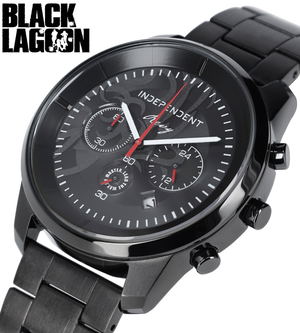 Black Lagoon x Independent Collaboration Watch Levi Model_