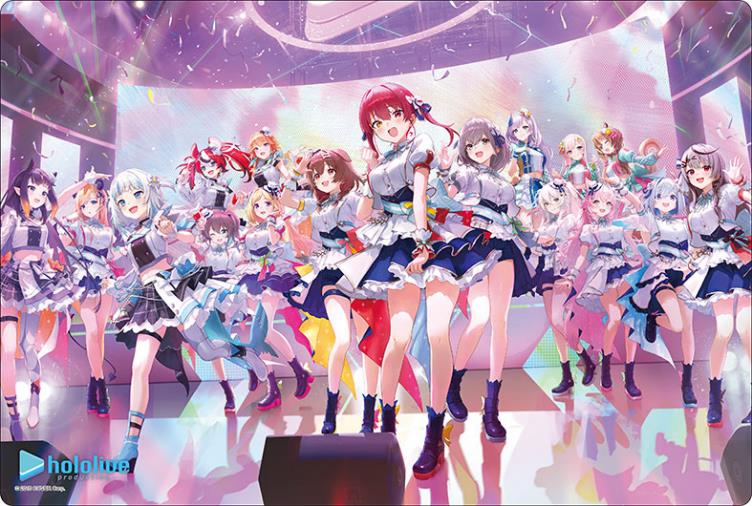 Bushiroad Rubber Mat Collection V2 Vol. 1163 Hololive 5th Fes. Capture The Moment - Hololive Stage1 image 1