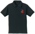 Date A Live IV - Kurumi Tokisaki Silhouette Embroidered Polo Shirt (Black | Size M) thumbnail 1