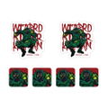 Dorohedoro Original Ver: Wizard Killer Kaiman Mini Sticker Set thumbnail 1
