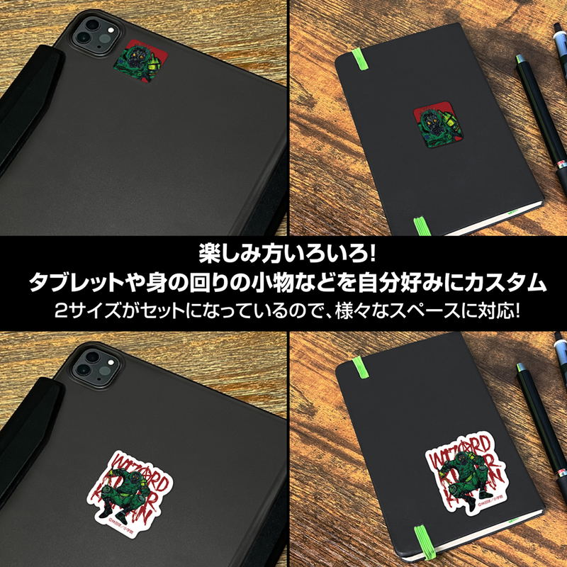 Dorohedoro Original Ver: Wizard Killer Kaiman Mini Sticker Set image 4