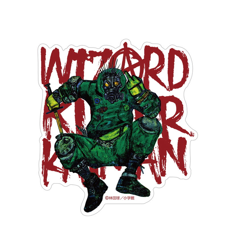 Dorohedoro Original Ver: Wizard Killer Kaiman Outdoor Sticker image 1