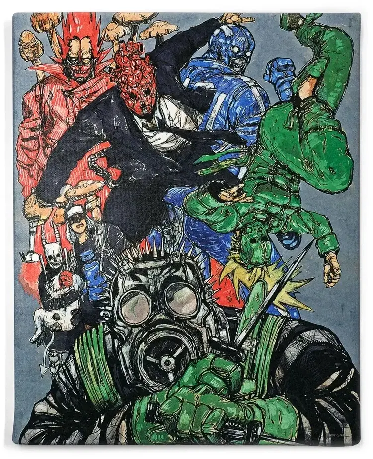 Dorohedoro (Original Version) - Dorohedoro F6 Canvas Art