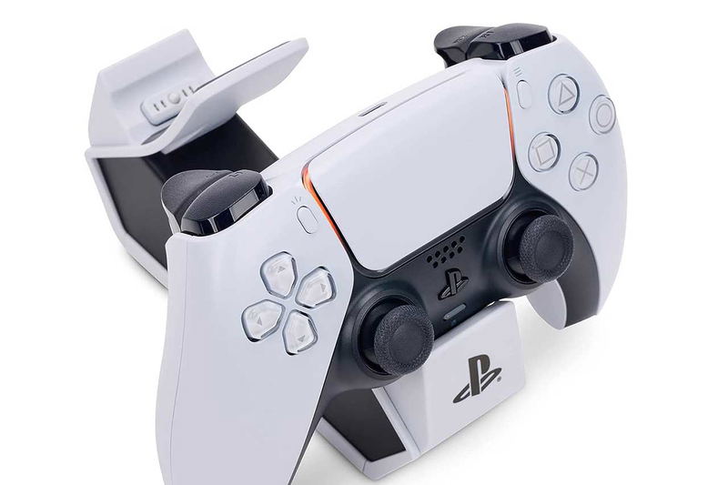 PowerA Twin Charging Station for DualSense Wireless Controllers for PS5 (White) image 6