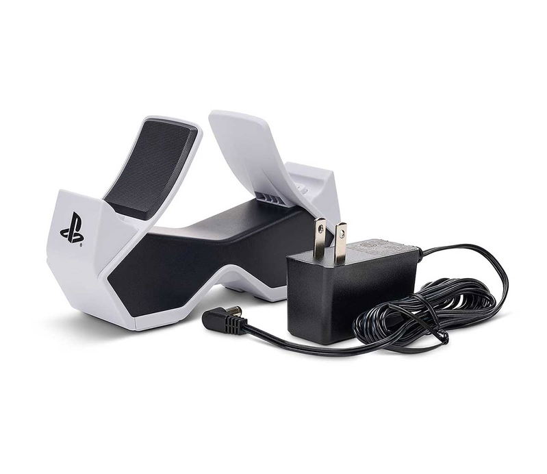 PowerA Twin Charging Station for DualSense Wireless Controllers for PS5 (White) image 7