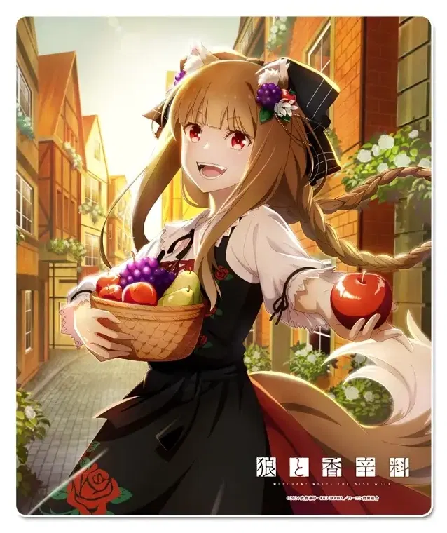 Spice And Wolf Mouse Pad image 1