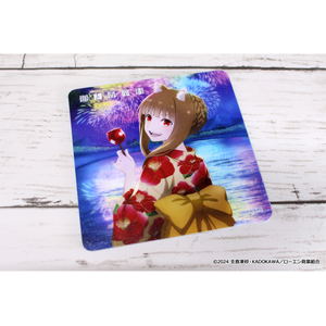 Spice And Wolf Rubber Mat Coaster Omatsuri_