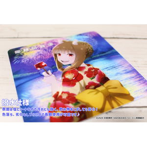 Spice And Wolf Rubber Mat Coaster Omatsuri_