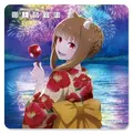 Spice And Wolf Rubber Mat Coaster Omatsuri thumbnail 1