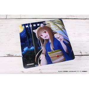 Spice And Wolf Rubber Mat Coaster Otsukimi_