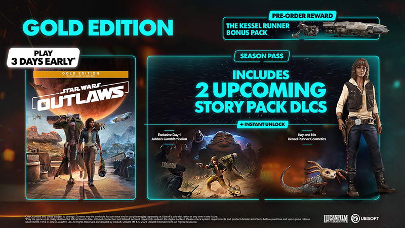 Star Wars Outlaws [Gold Edition] (Multi-Language) image 2