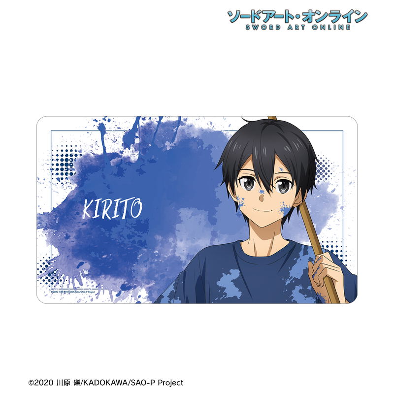 Sword Art Online Original Illustration Kirito Paint Style Ver. Multi Desk Mat image 2
