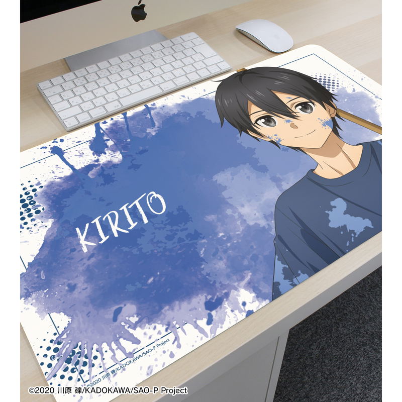 Sword Art Online Original Illustration Kirito Paint Style Ver. Multi Desk Mat image 3
