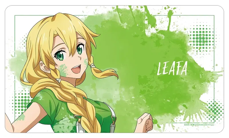 Sword Art Online Original Illustration Leafa Paint Style Ver. Multi Desk Mat image 1