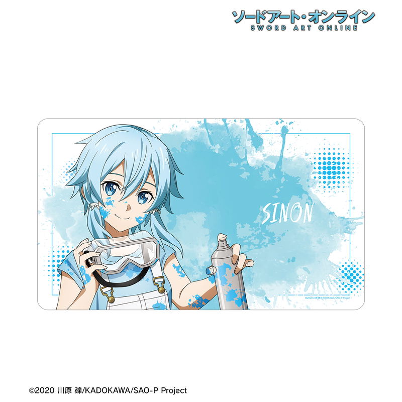 Sword Art Online Original Illustration Sinon Paint Style Ver. Multi Desk Mat image 2