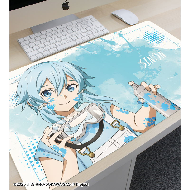 Sword Art Online Original Illustration Sinon Paint Style Ver. Multi Desk Mat image 3