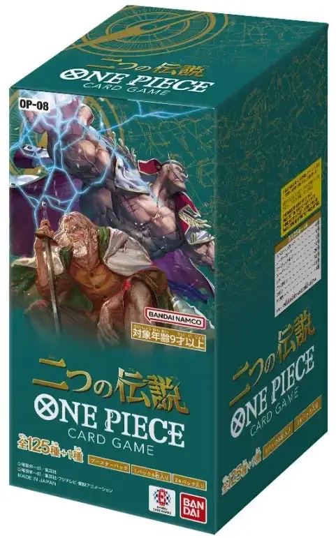 One Piece Card Game Two Legends OP-08 (Master Carton of 12 Boxes)