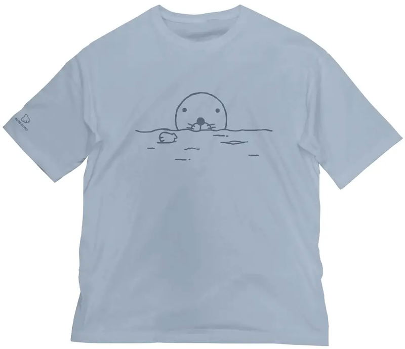 Bonobono - Bonobono Big Silhouette T-shirt (Acid Blue | Size XL) image 1