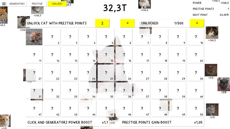 Cats Clicker STEAM digital pára Windows