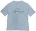 Bonobono - Bonobono Big Silhouette T-shirt (Acid Blue | Size L) thumbnail 1