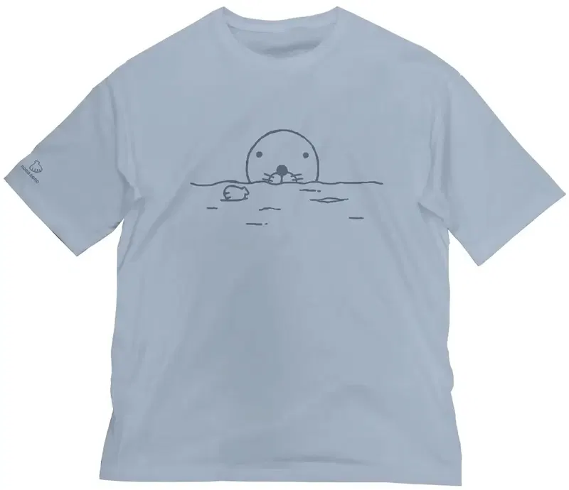 Bonobono - Bonobono Big Silhouette T-shirt (Acid Blue | Size L) image 1