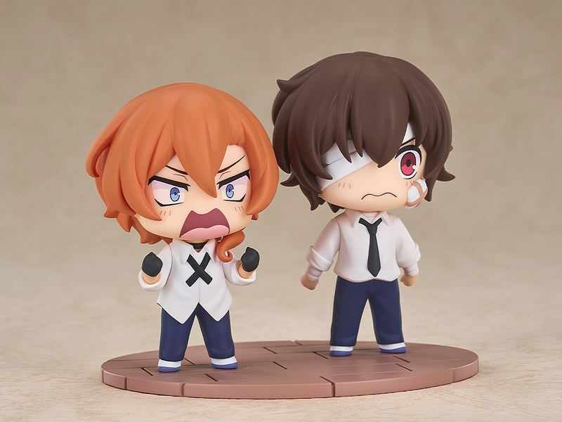 Chibi Figure Bungo Stray Dogs Wan! Dazai Osamu & Nakahara Chuya Fourteen-Year-Old Ver. image 4
