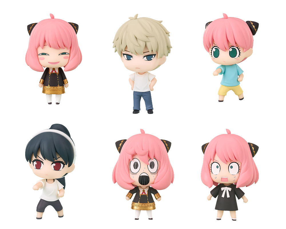 Spy Rise Figure Spy x Family Trading Figure (Set of 6 Pieces)