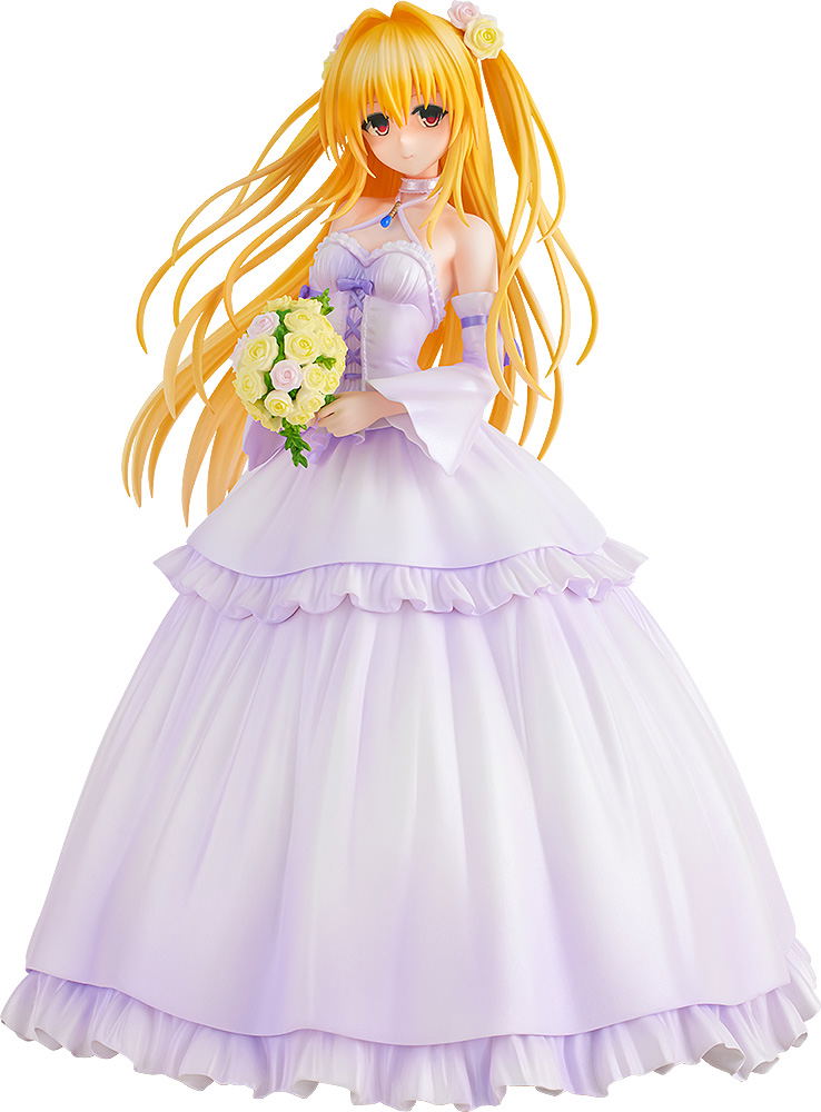 To Love-Ru Darkness 1/7 Scale Pre-Painted Figure: Golden Darkness Wedding Dress Ver. image 1