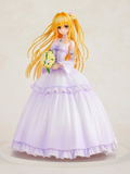 To Love-Ru Darkness 1/7 Scale Pre-Painted Figure: Golden Darkness Wedding Dress Ver. thumbnail 2