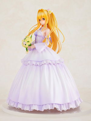 To Love-Ru Darkness 1/7 Scale Pre-Painted Figure: Golden Darkness Wedding Dress Ver._